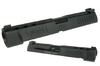 NOVA PPQ M2 CNC Aluminium Slide set ( 5 Inch ) for Umarex PPQ GBB series - Black